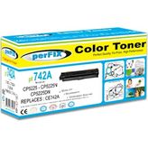 Perfix Pf 742A-SARI 307A Toner 7,3k - Renkli