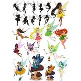 Peri Sticker Set-3 19 Parça Telefon, Tablet, Defter, Laptop Sticker