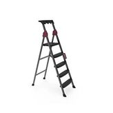 Perilla Perilla Comfort 4+1 Basamak Merdiven Antrasit