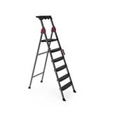 Perilla Perilla Comfort 5+1 Basamak Merdiven Antrasit