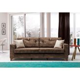 Perla Sofa Konfor Uclu Kanepe Kahve