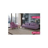 Perla Sofa Madrid Koltuk Takımı Keten Mor