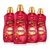 Peros Soft 1440 Ml Amber Çiçeği & Sandal Ağacı X 4 Adet