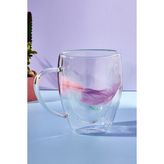 Perotti Perotti double Feather Çift Cidarlı Kupa 350 ml - Şeffaf