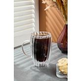 Perotti Stripe 450ml Çift Cidarlı Kupa