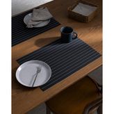 Perrin 4'lü Amerikan Servis - Siyah - 30 x 45 cm