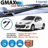PEUGEOT 207 SİLECEK TAKIMI 2007-2012