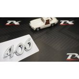 Peugeot 406 Bagaj 3m 3d Krom Abs Logo Amblem