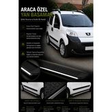 Peugeot Bipper 2007-2017 Araca Özel Yan Basamak A+