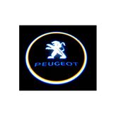 Peugeotaraçları Için Mesafe Sensörlü/Pilli Kapı Altı Led Logo / Projektör
