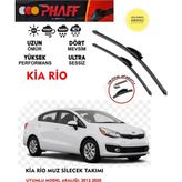 Phaff Kia Rio Silgeç Sileceği Takımı 2014 Model Araca Özel Aparat