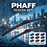 Phaff Toyota Corolla (E18) 2014 → 2018 Ön Muz Tip Silecek Seti
