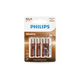 PHILIPS ALKALIN KALEM PİL AA 4'LÜ