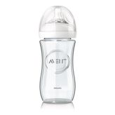 Philips Avent Philips Philips Avent Natural Güvenli Cam Biberon 240ML 0+Ay 8710103876236 - Renkli - 240 ml