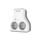 Philips Chp7020W/10 2'li Akım Korumalı Priz
