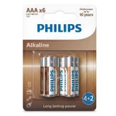 Philips Longlife LR03 AAA 6'lı Alkalin Kalem Pil