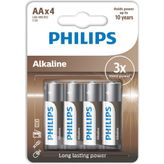 Philips Longlife LR6 AA 4'lü Alkalin Kalem Pil