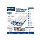 Philips MASTER PL-L 55W/840/4P Kompakt Floresan Lamba