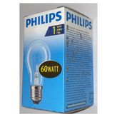 Philips Phılıps Ampul E27 60 W Şeffaf Klasik Ampul Sarı Işık