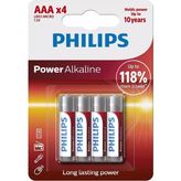 Philips Power LR03 AAA 4'lü Alkalin İnce Kalem Pil