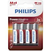 Philips Power LR6 AA 4'lü Alkalin Kalem Pil