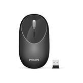 Philips Spk7364 Siyah Kablosuz Şrjlı Optik Mouse