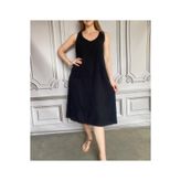 Phuti Collection KETEN KOLSUZ ELBİSE