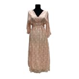 Phuti Collection PUANTİYELİ ŞİFON ELBİSE