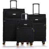 Pierre Cardin 04PC6000-SET Siyah Unisex 3'lü Set Bavul