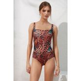 Pierre Cardin 221130 Kare Yaka Desenli Korseli Mayo
