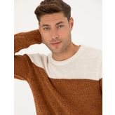 Pierre Cardin 50278098-VR011 Bej Erkek Kazak