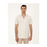 Pierre Cardin 50288946-VR011 Bej Erkek Gömlek