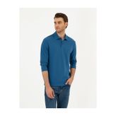 Pierre Cardin 50294438-VR059 Açık Lacivert Erkek Sweatshirt