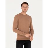 Pierre Cardin 50296621-VR122 Camel Melanj Erkek Kazak