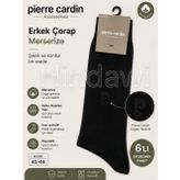 Pierre Cardin Astrea Merserize Erkek Çorap 6 Lı Siyah