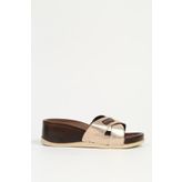 Pierre Cardin Bronz Platin Dore Kadın Terlik Pc-7010