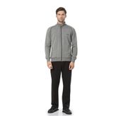 Pierre Cardin Erkek Fermuarlı Eşofman Altı, Gri Melanj, 2XL
