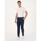 Pierre Cardin Erkek Lacivert Ex. Slim Fit Kumaş Pantolon 50304415-VR033 - 56