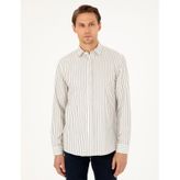 Pierre Cardin Erkek Lacivert Gömlek Desenli 50292261-vr033