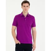 Pierre Cardin Erkek Mor Tişört Basic 50274688-vr038