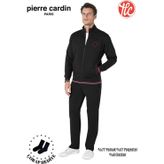 Pierre Cardin Erkek Regular Fit Pamuklu Fermuarlı Çizgi Detay Likralı Eşofman Takımı