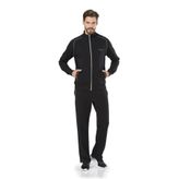 Pierre Cardin Erkek Siyah 2 İplik Fermuarlı Yaka Düz Paça Pamuklu Eşofman Takımı Q7.U.0O.K5.K.A5.P.C