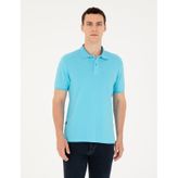 Pierre Cardin Erkek Turkuaz Tişört Basic 50280754-vr093