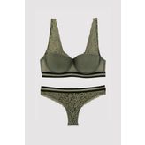 Pierre Cardin Kadın Double Push Up Bralet Sütyen Takım