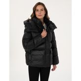 Pierre Cardin Kadın Siyah Oversize Mont 50309064-VR046 - 34