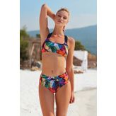 Pierre Cardin Sırtı Çapraz Yüzücü Bikini