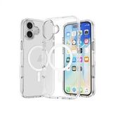 Piili iPhone 16 Magsafe Crystal Clear Şeffaf Telefon Kılıfı