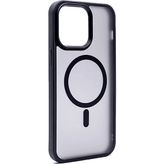 Piili iPhone 16 Pro Focus Magsafe Mat Telefon Kılıfı Siyah