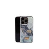 Piili iPhone 16 Pro Max Diamond Serisi Beyaz Telefon Kılıfı