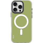 Piili iPhone 16 Pro Max Phantom Magsafe Telefon Kılıfı Yeşil